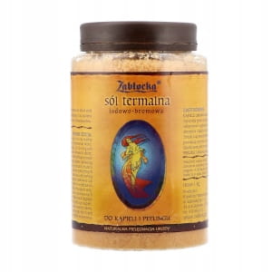 ZABŁOCKA SÓL TERMALNA JODOWO-BROMOWA DO KĄPIELI1kg