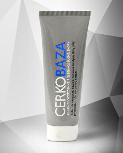 CERKOBAZA Emolient do pielęgn. skóry suchej 125ml