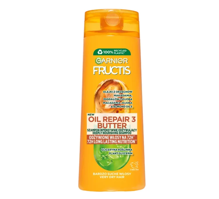 Fructis OIL REPAIR3 BUTTER Szampon wzmacniający 400ml