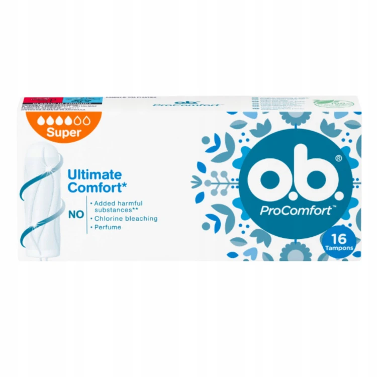 O.B. Tampony ProComfort Super 16 szt