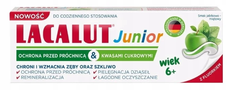 LACALUT KIDS pasta do zębów dla dzieci 6+ 55 ml