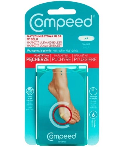Compeed Plastry na pęcherze 6 szt