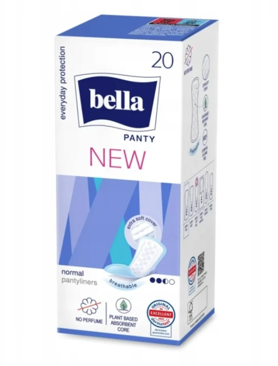 Bella Panty New Wkładki higieniczne 20 szt.