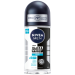 Nivea Men Black & White Invisible Fresh 72H Antyperspirant Roll-On 50ml
