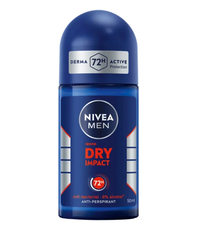 Nivea Men Dry Impact 72H Antyperspirant Roll-On 50ML