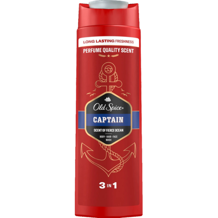 Old Spice Captain 3w1 Żel pod Prysznic 400ML