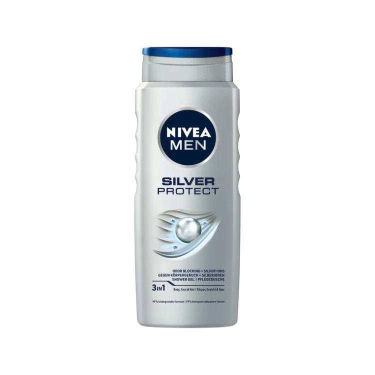 Nivea Men Silver Protect Żel pod Prysznic 500ML