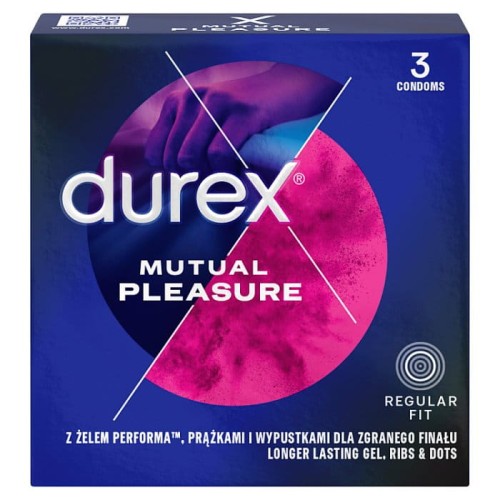 Durex MUTUAL PLEASURE prezerwatywy 3szt.
