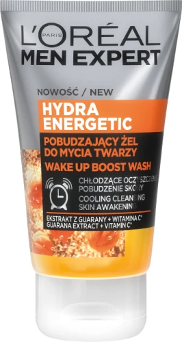 L’Oréal Men Expert Hydra Energetic Pobudzający żel do mycia twarzy