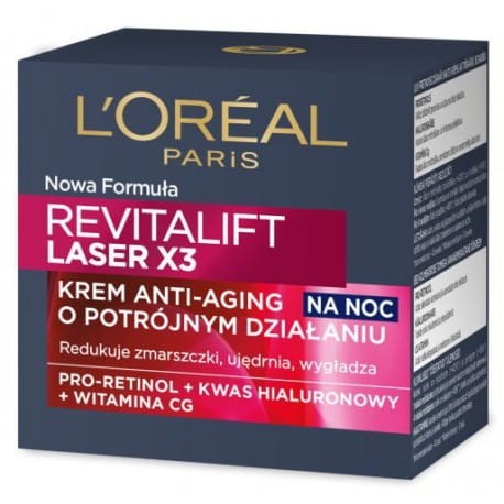 L'Oréal Paris Revitalift Laser X3 Krem na noc