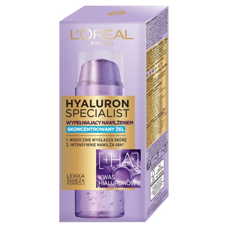 L’Oréal Paris De Hyaluron Specialist Jelly Żel nawilżający do twarzy