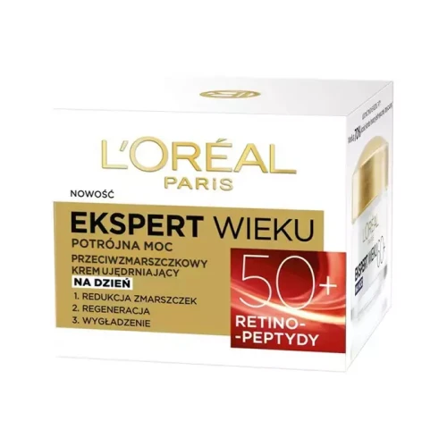 Loreal Ekspert Wieku 50+ Przeciwzmarszczkowy Krem Ujędrniający na Dzień 50ML