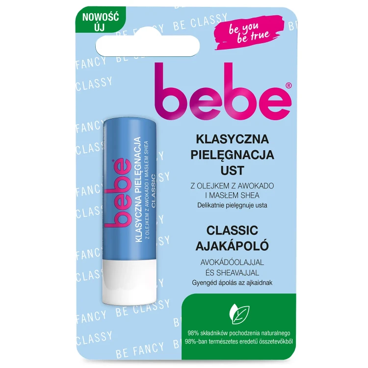 Bebe Klasyczna pomadka do ust 4,9g J&J