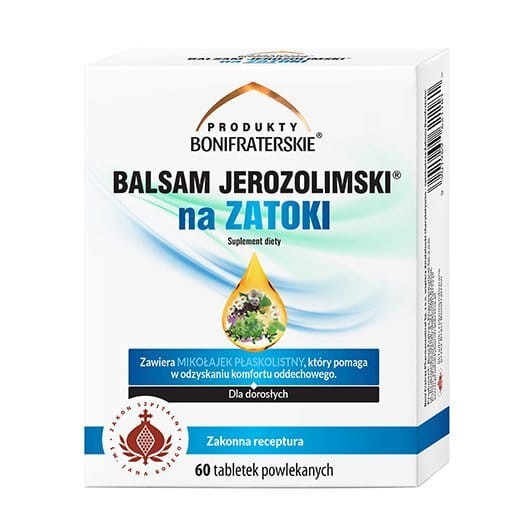 Balsam Jerozolimski na Zatoki (60 tabl.) Produkty Bonifraterskie