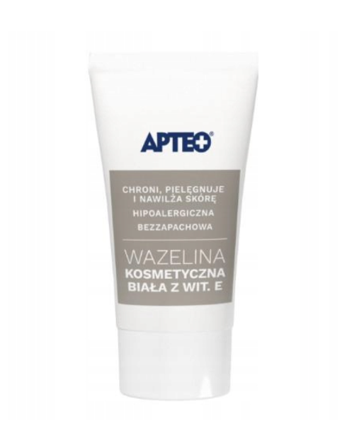 Wazelina kosmetyczna biała z wit. E (20g) APTEO