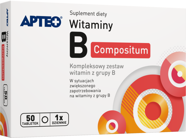 Witaminy B compositum (50tabl.) APTEO