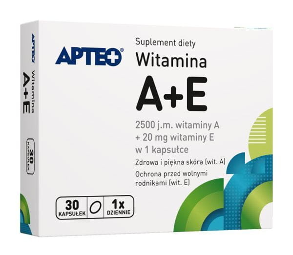 Witamina A+E (30kaps.) APTEO