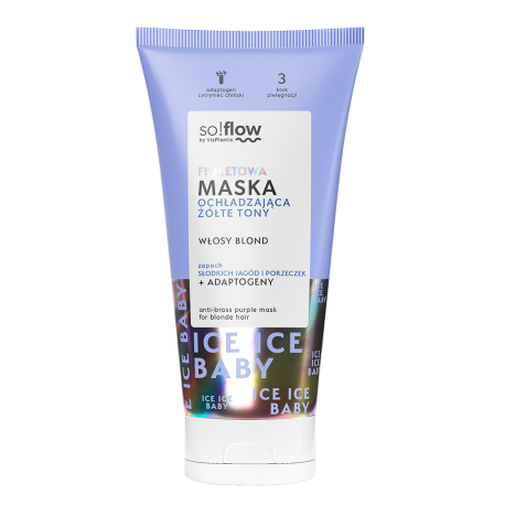 So!Flow Maska do włosów fioletowa ochładzająca