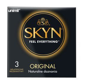Skyn Original prezerwatywy nawilżane olejkiem silikonowym 3 szt