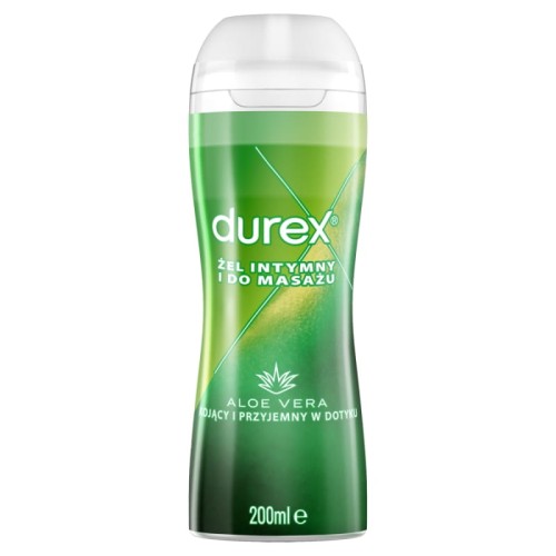 Durex Aloe Vera 2w1 Żel intymny do Masażu 200ML