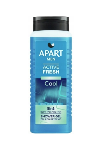APART MEN Active Fresh Cool 3w1 Żel pod Prysznic 500ml