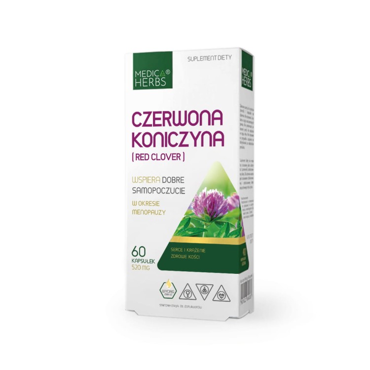 Czerwona koniczyna MEDICA HERBS (60kaps.)