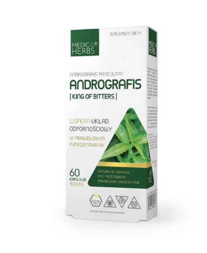 Andrografis (King of bitters) MEDICA HERBS (60kaps.)