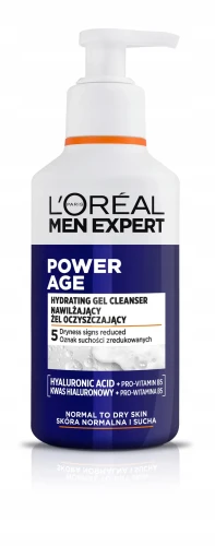 Loreal Men Expert Power Age Nawilżający żel oczyszczający do twarzy dla mężczyzn 260ml