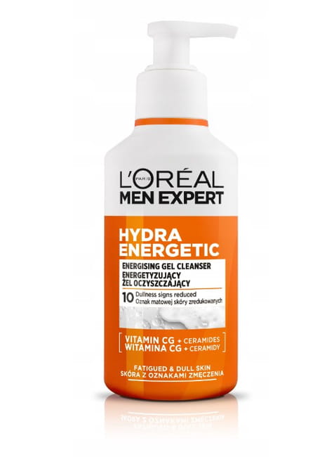 Loreal Men Expert Hydra Energetic Energetyzujący żel oczyszczający do twarzy dla mężczyzn 260ml