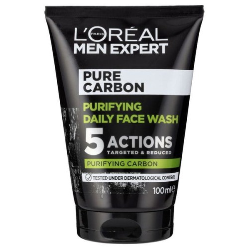 L'Oreal Men Expert Pure Carbon Żel do Mycia Twarzy Przeciw Niedoskonałościom 100ml