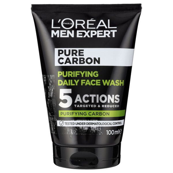 L'Oreal Men Expert Pure Carbon Żel do Mycia Twarzy Przeciw Niedoskonałościom 100ml