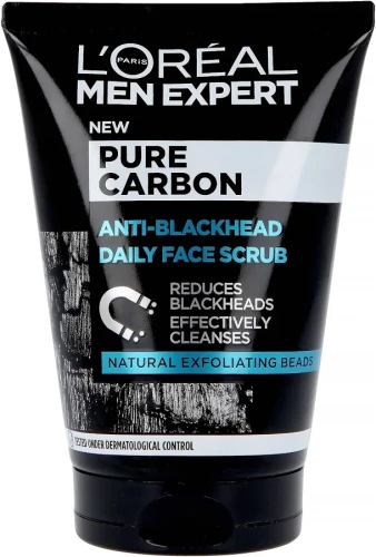 Loreal Men Expert Pure Charcoal Peeling przeciw zaskórnikom 100ml