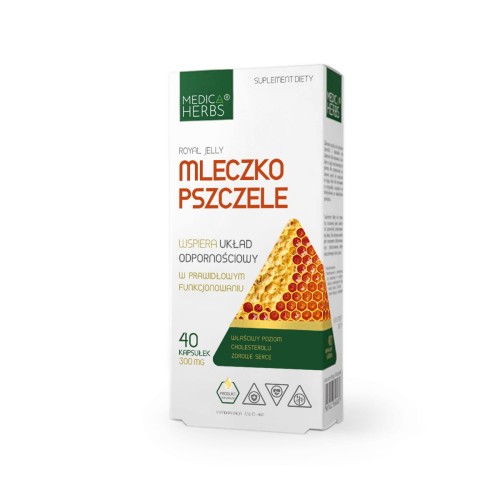 Mleczko pszczele MEDICA HERBS (60kaps.)