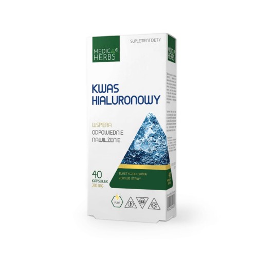 Kwas hialuronowy MEDICA HERBS (60kaps.)