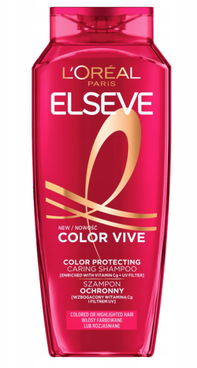 Loreal Elseve Color Vive Szampon Ochronny do Włosów Farbowanych 400ML