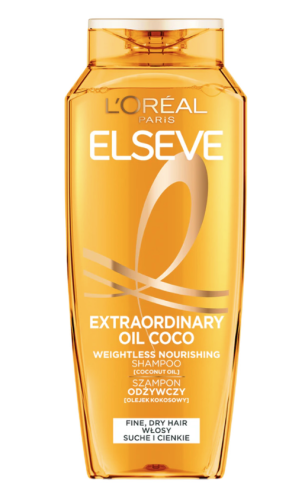 Loreal Elseve Extraordinary Oil Coco Odżywczy Szampon do Mycia Włosów 400ml