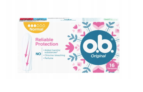 O.B. Original Tampony Normal 16 szt.