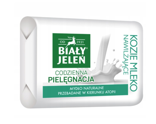 Biały Jeleń Mydło naturalne kozie mleko 100g