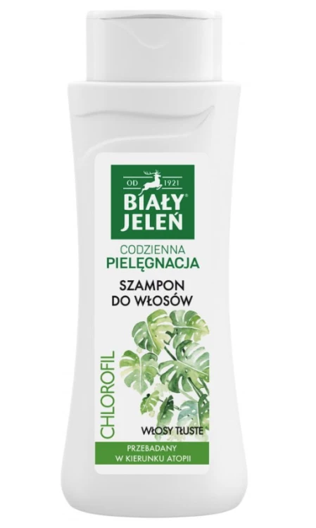 Biały Jeleń Szampon do włosów chlorofil włosy tluste 300ml