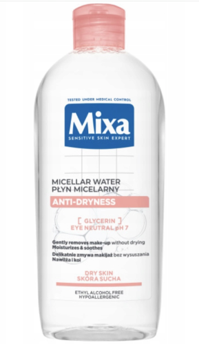 Mixa Płyn micelarny do skóry suchej 400ml