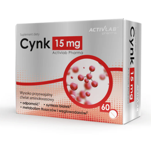 Cynk 15mg 60tabl. Activlab