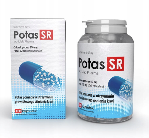 Potas SR 100 kaps. Activlab