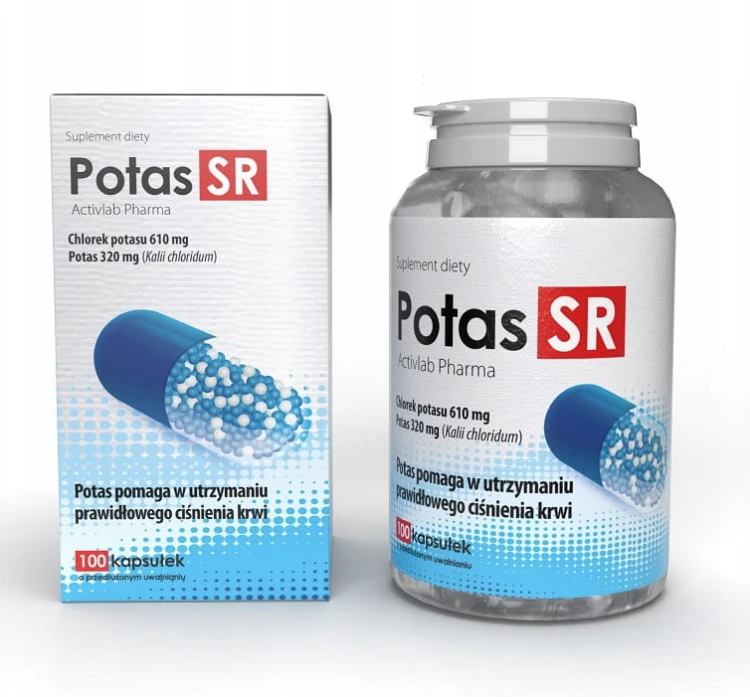 Potas SR 100 kaps. Activlab