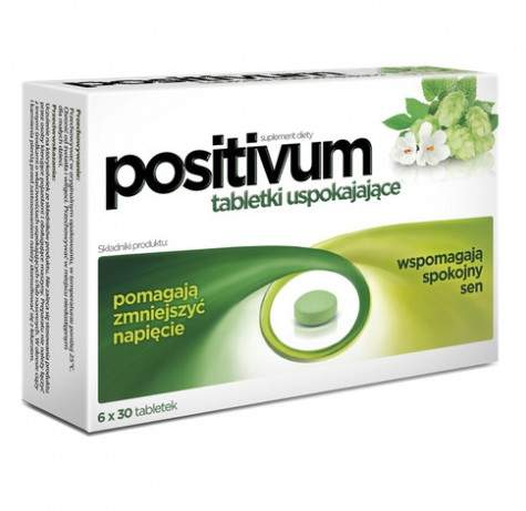 Positivum Tabletki uspokajające 180tabl.
