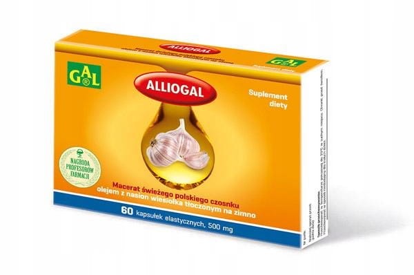 Alliogal czosnek 60 kaps.