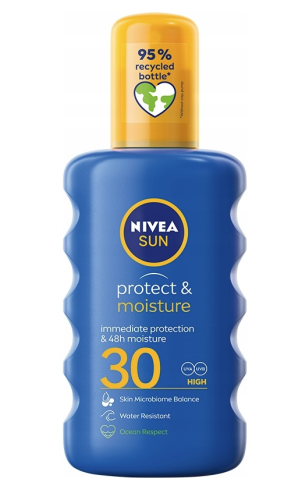 NIVEA SUN P&M Spray do opalania SPF30 200ml