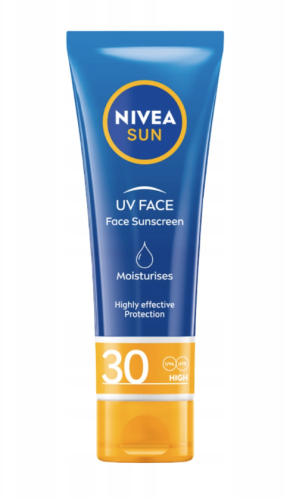 NIVEA SUN UV FACE Nawilżający krem przeciwsłoneczny do twarzy SPF30 50ml