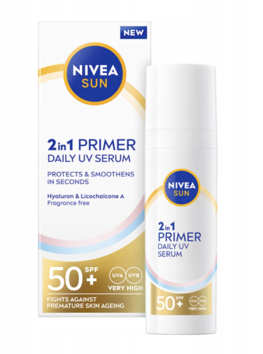 NIVEA SUN Primer 2w1 Daily UV serum SPF50+ 30 ml