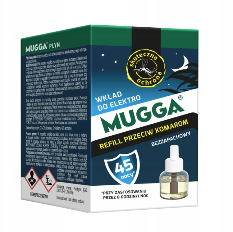 MUGGA Wkład do elektro 45 nocy 35ml