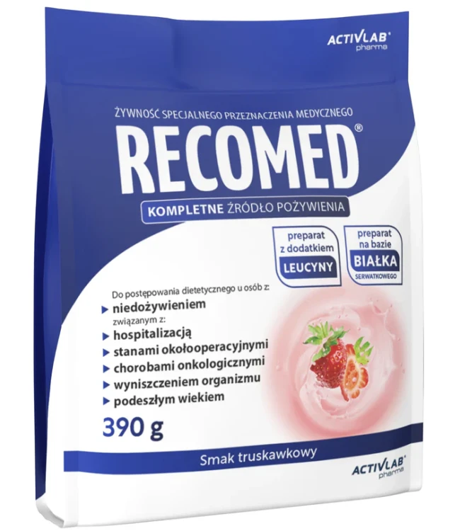 Recomed smak truskawkowy (390g folia) Activlab